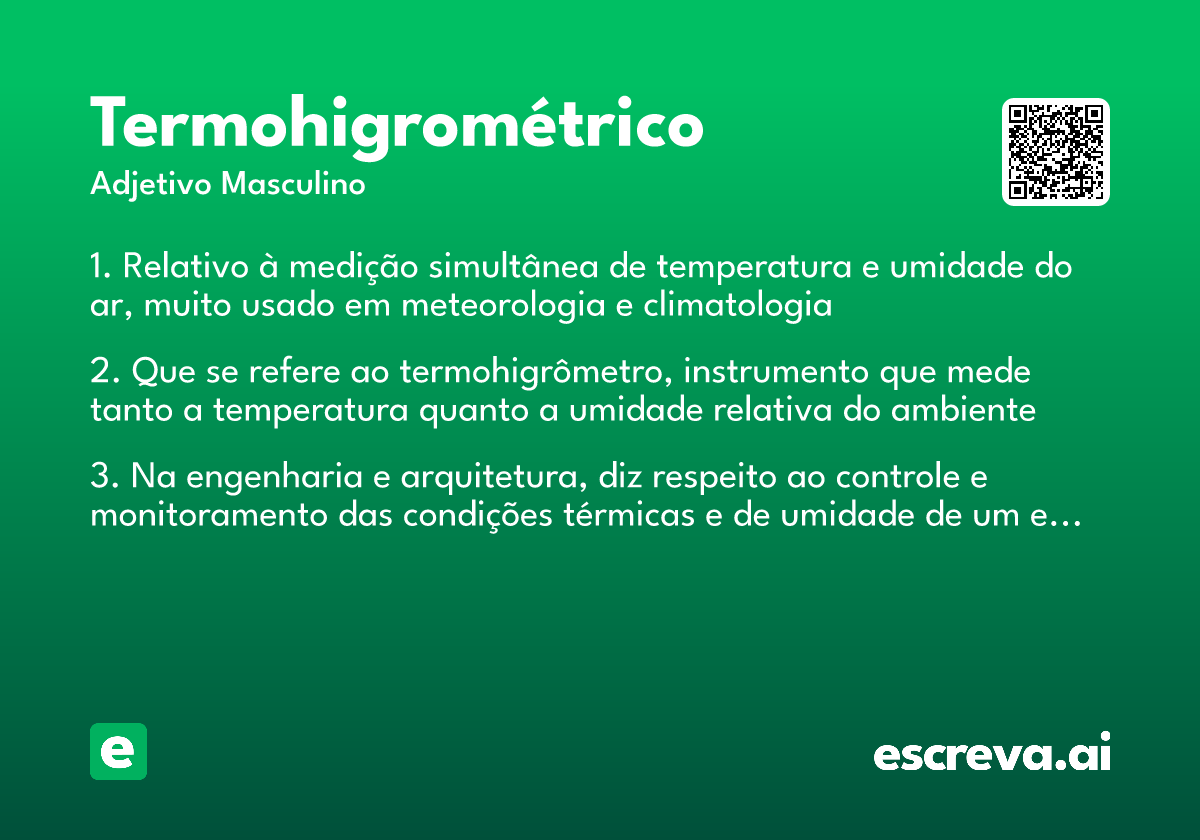 termohigrométrico