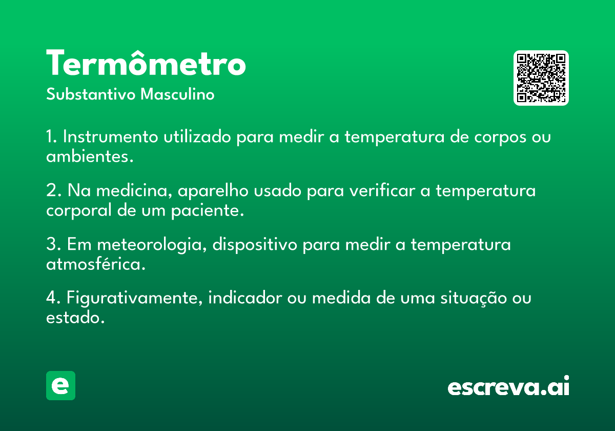 termômetro