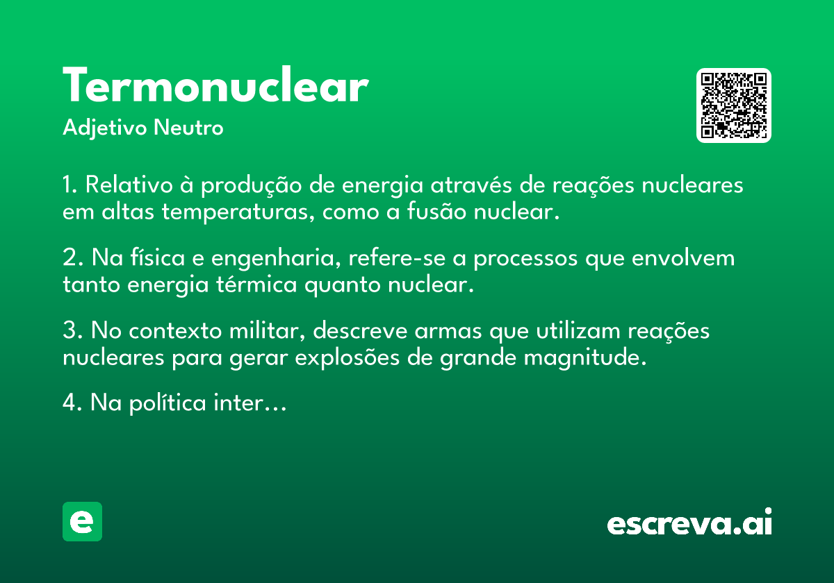 termonuclear