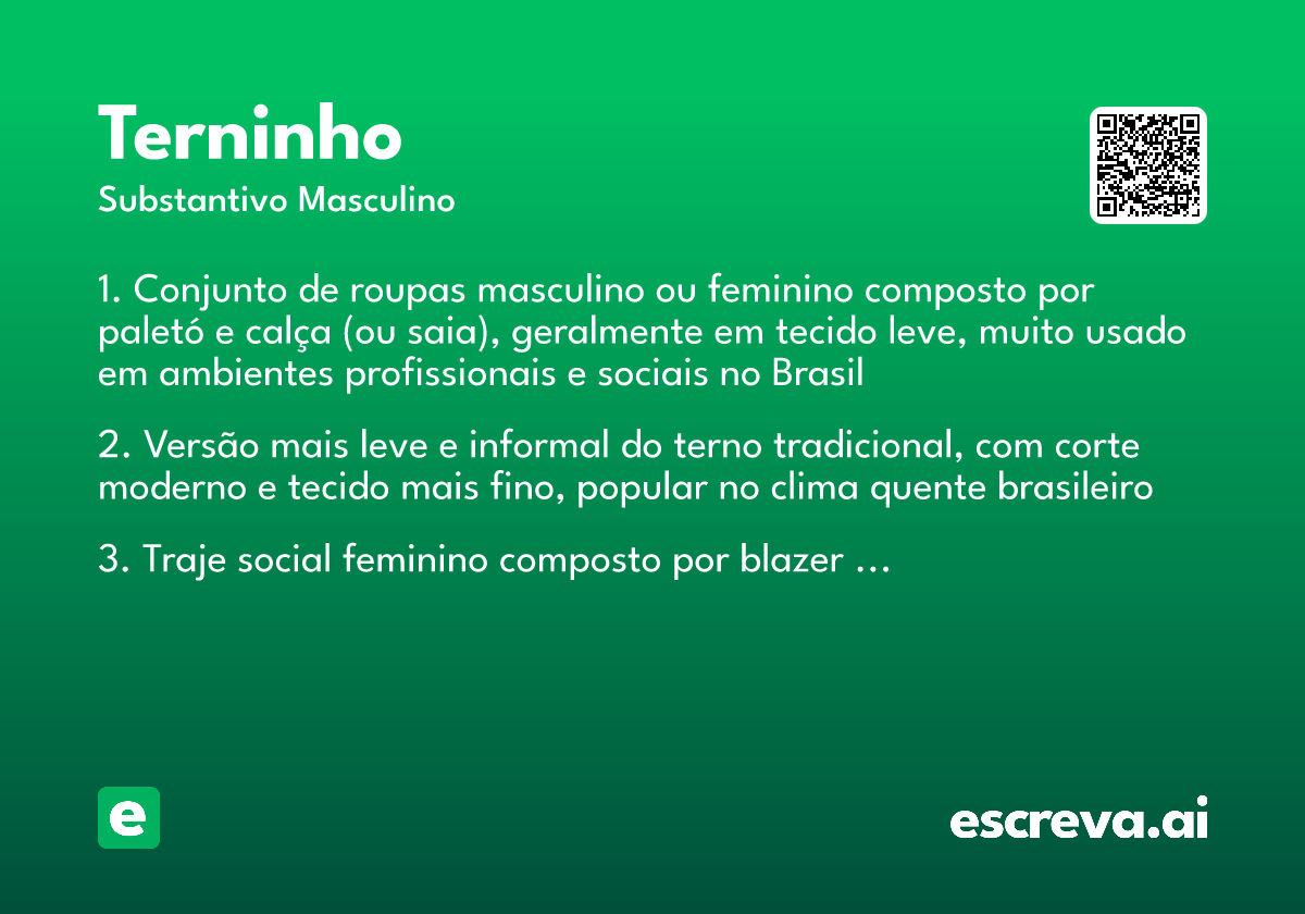 terninho