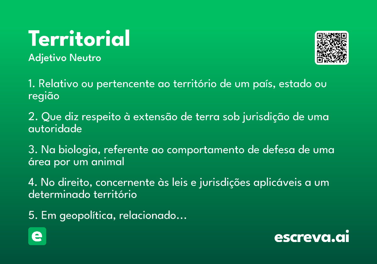 territorial