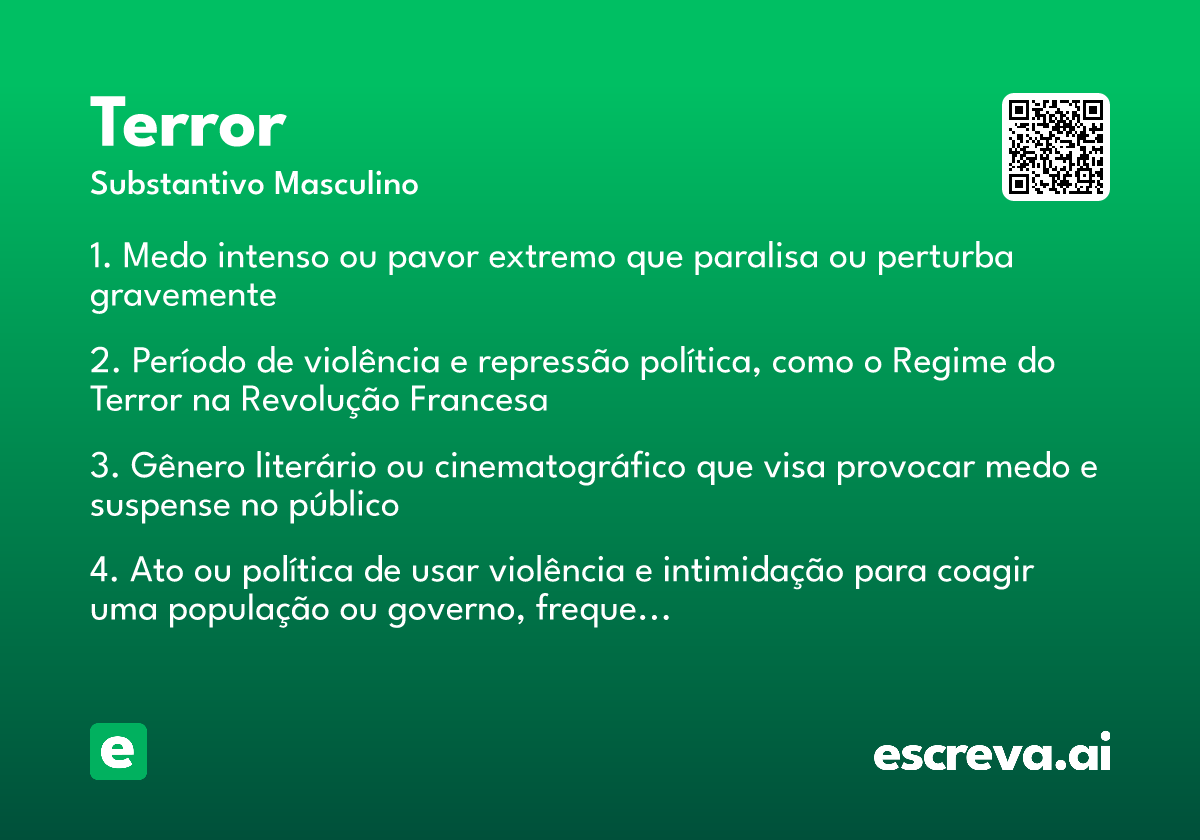 terror