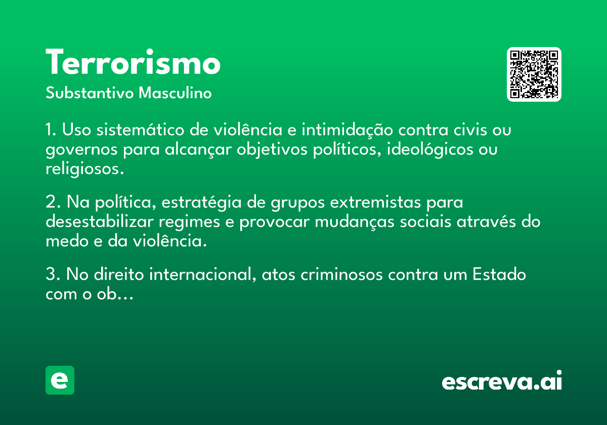 terrorismo