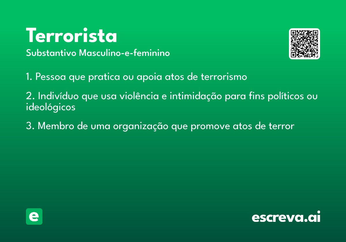 terrorista