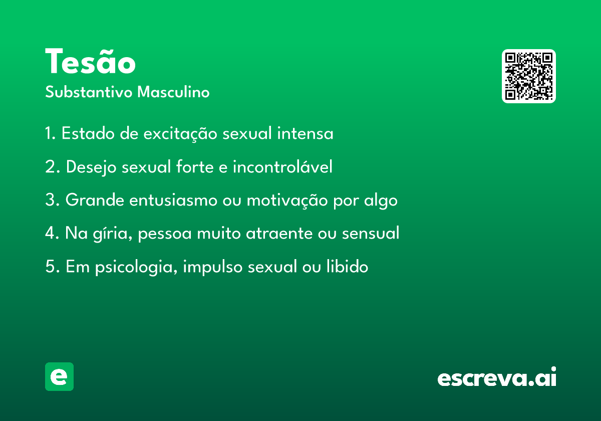tesão
