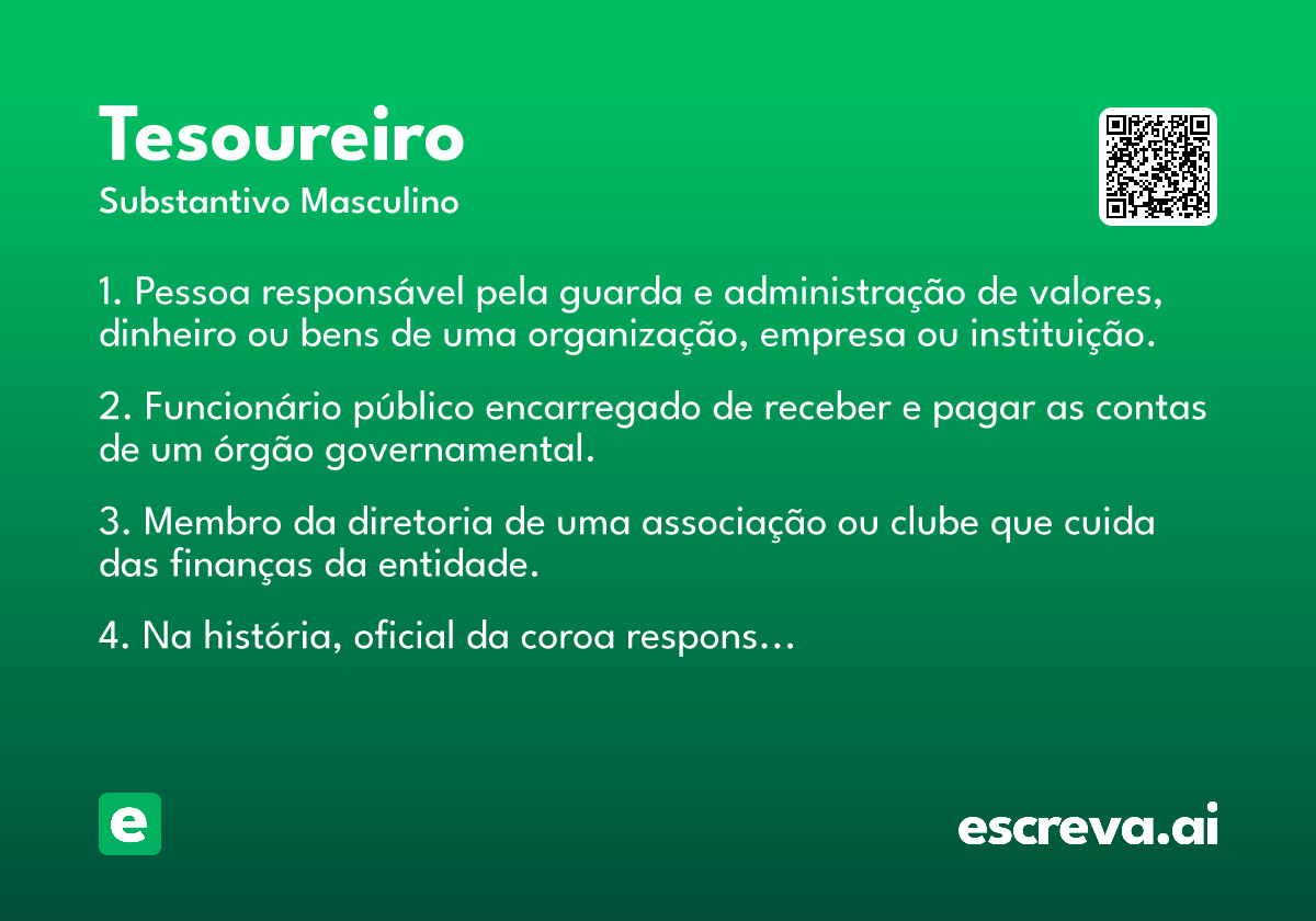 tesoureiro