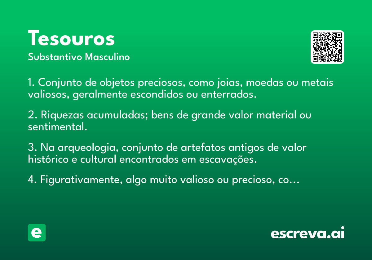 tesouros