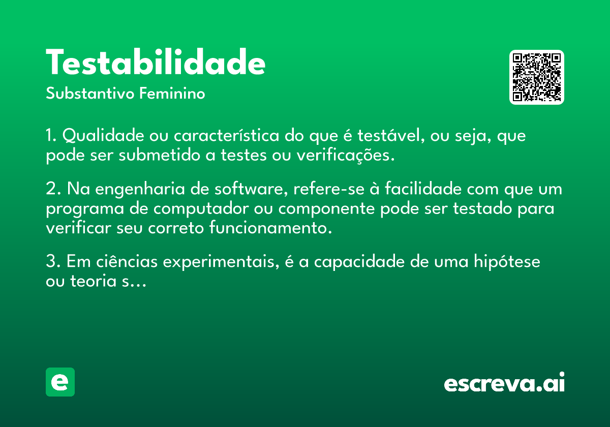 testabilidade