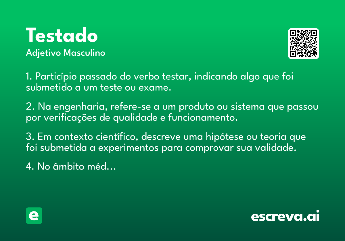 testado