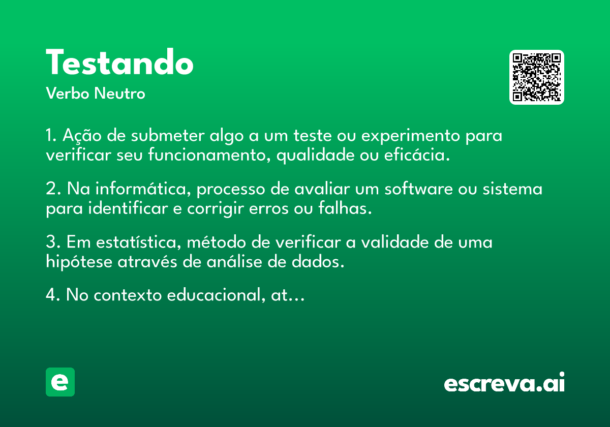 testando