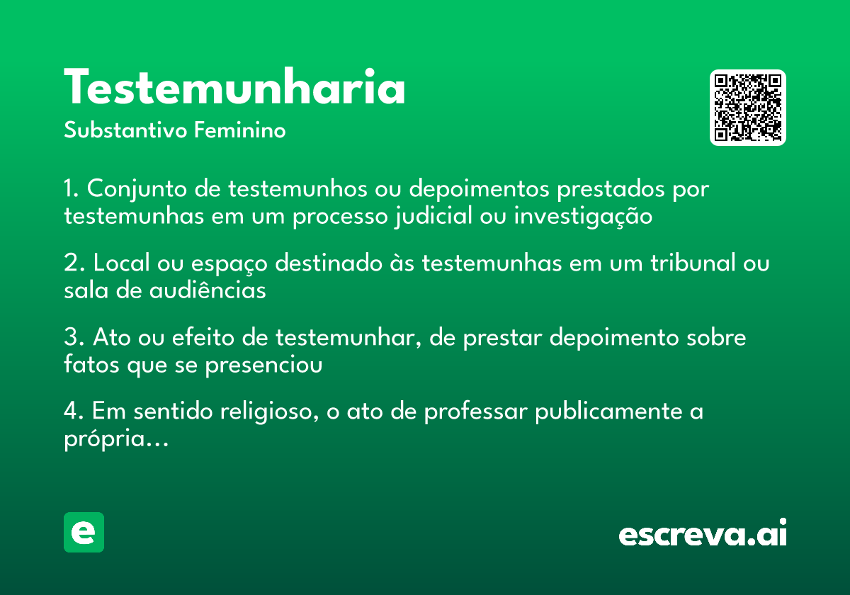 testemunharia
