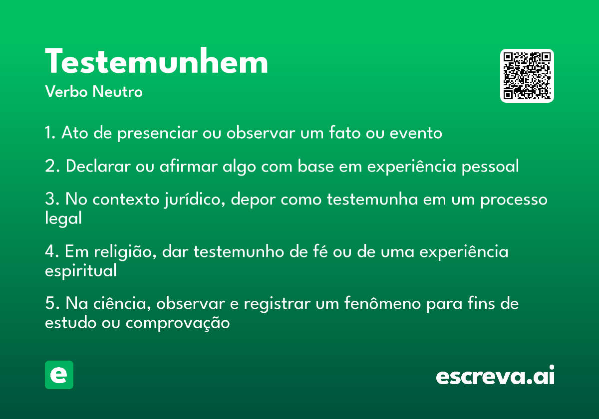 testemunhem