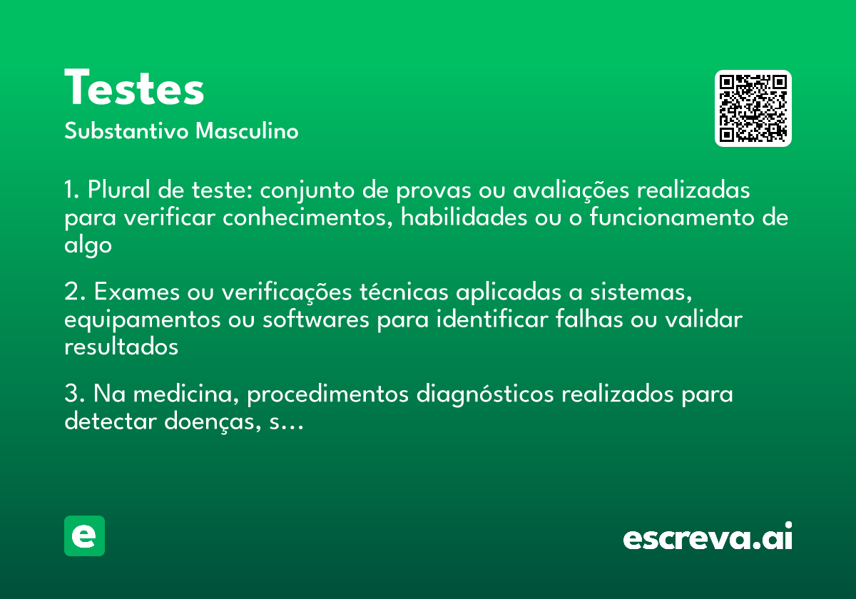 testes