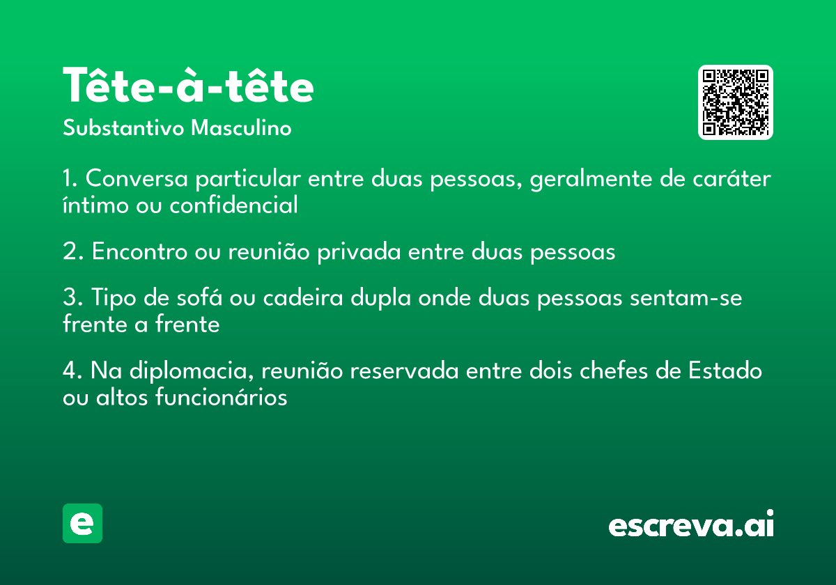 tête-à-tête