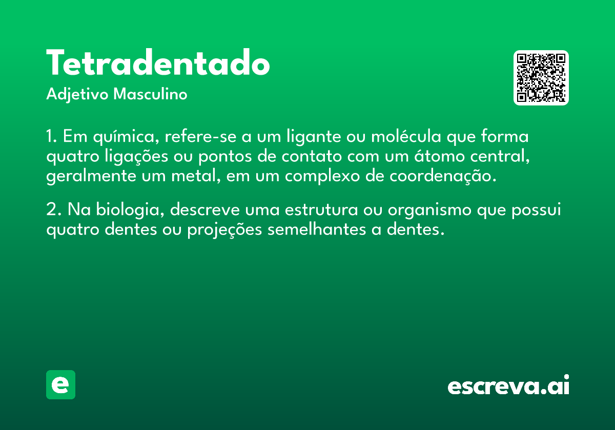 tetradentado