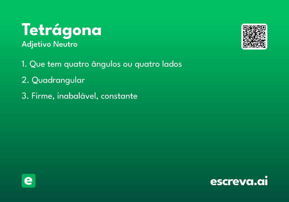 tetrágona