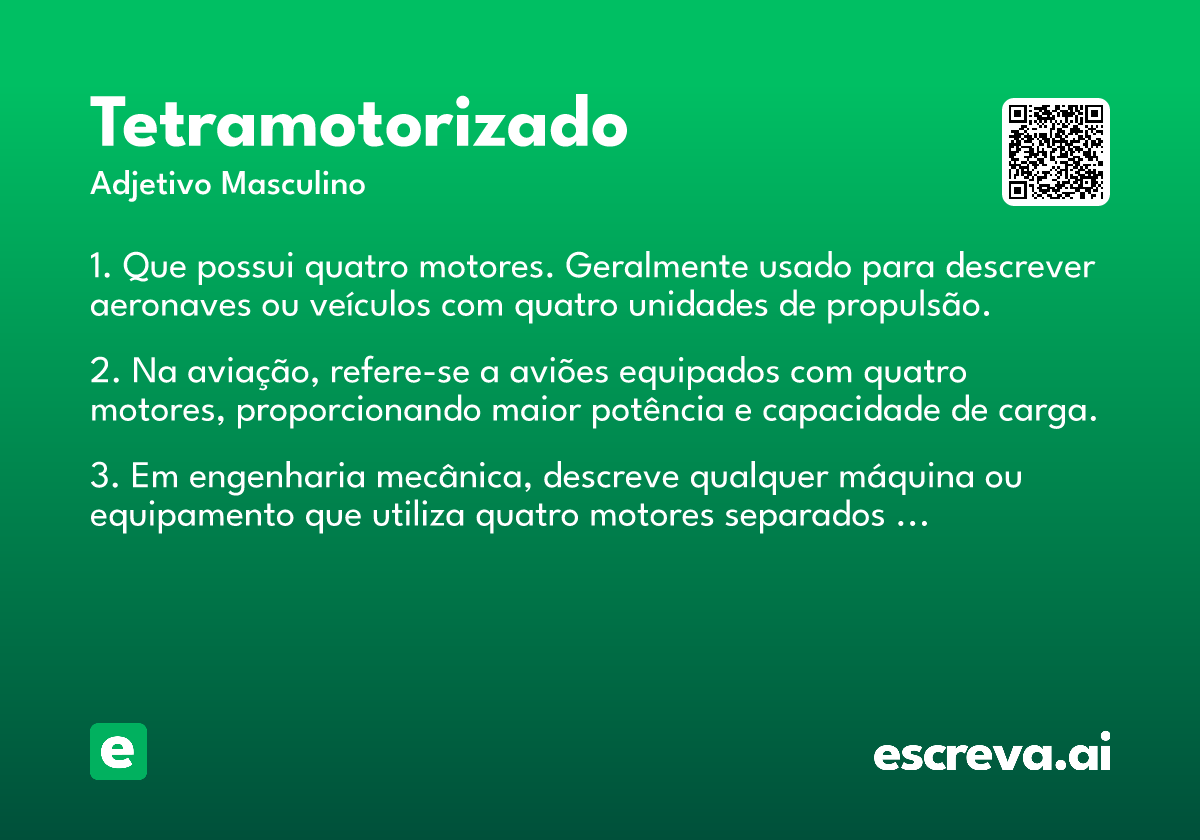 tetramotorizado