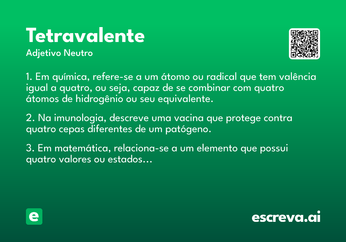 tetravalente