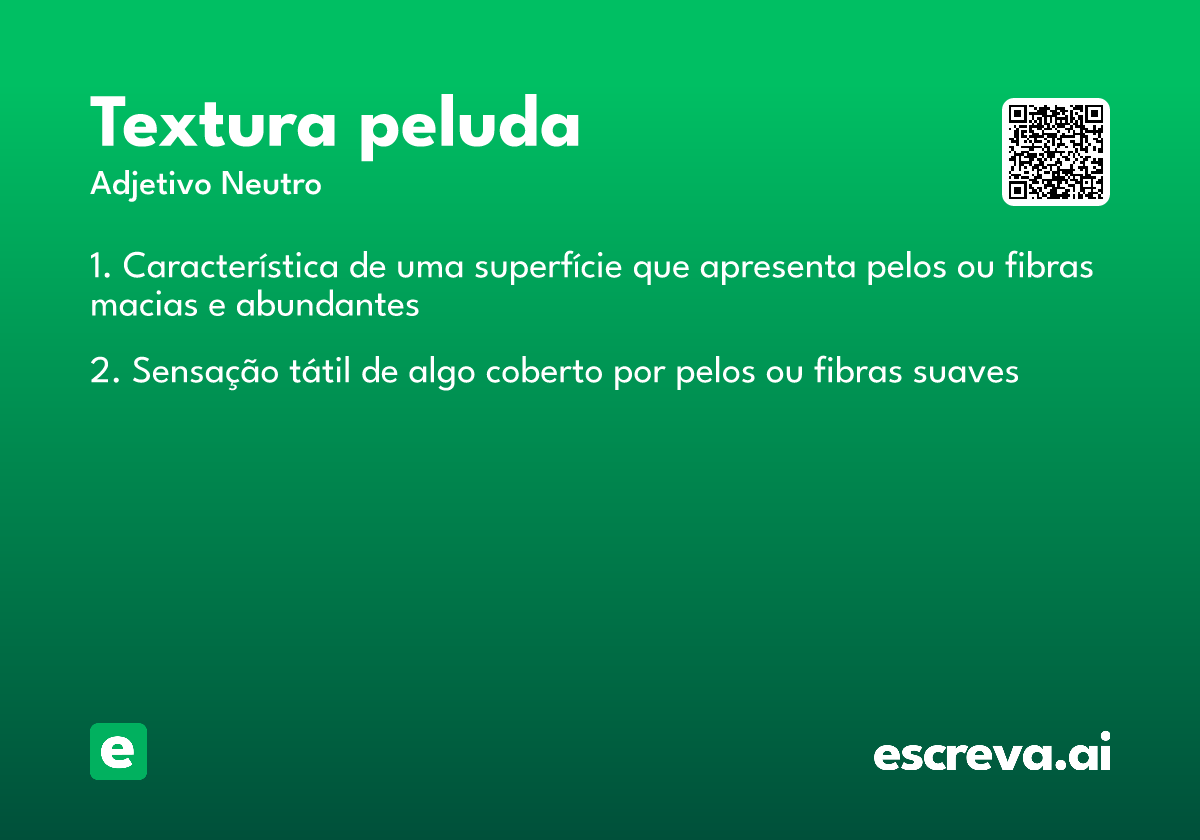 textura peluda