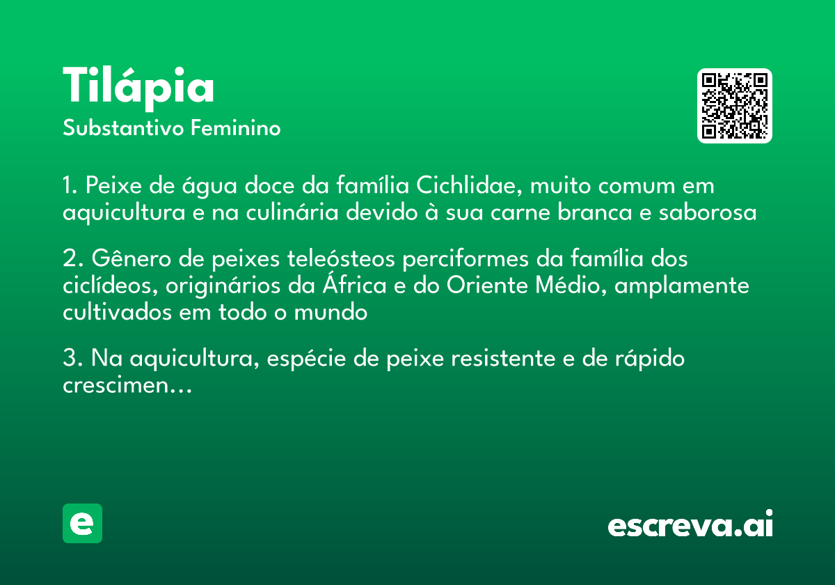 tilápia