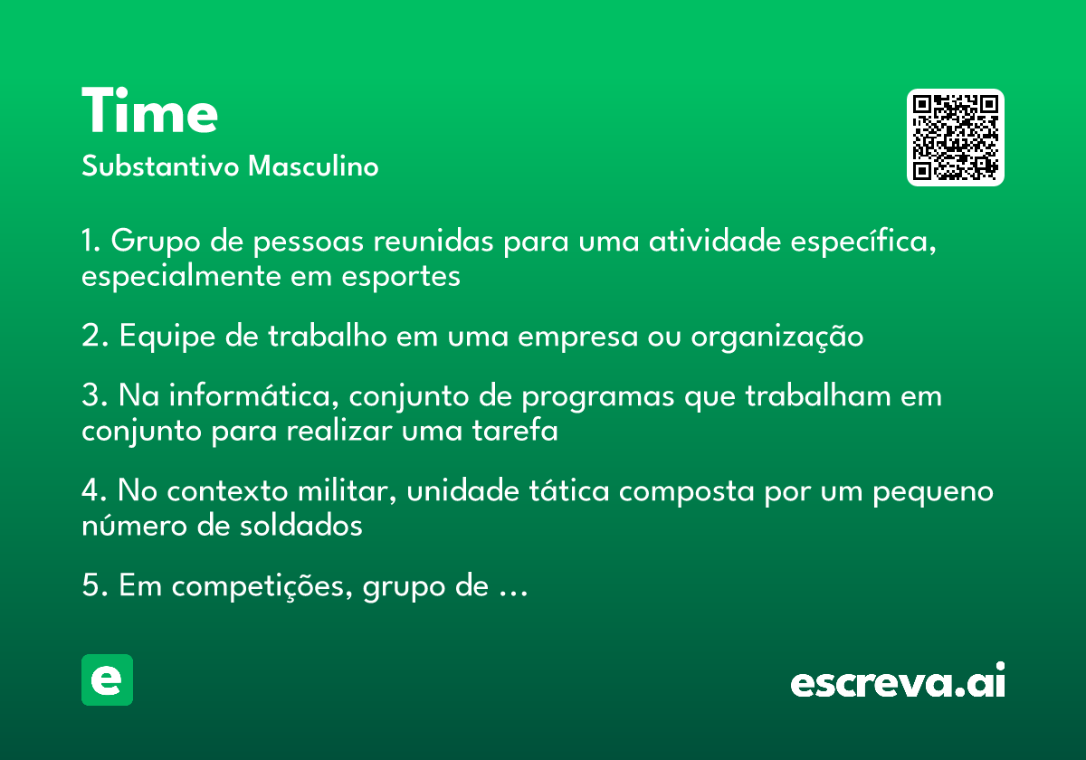 time