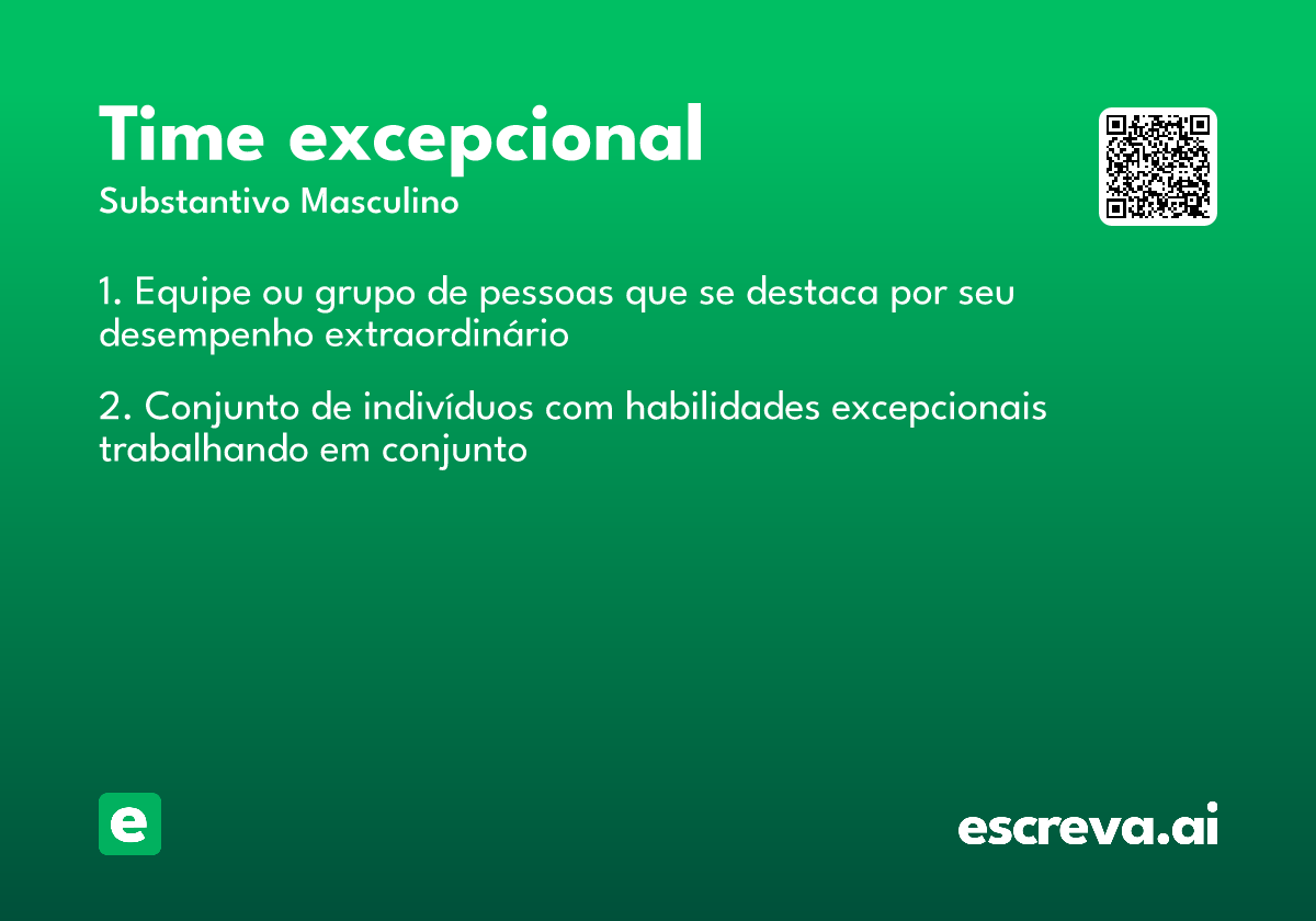 time excepcional