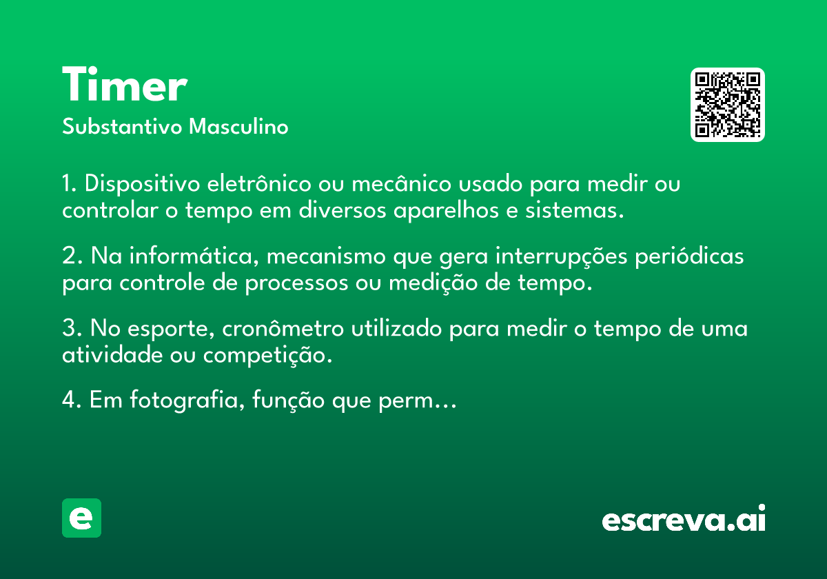 timer