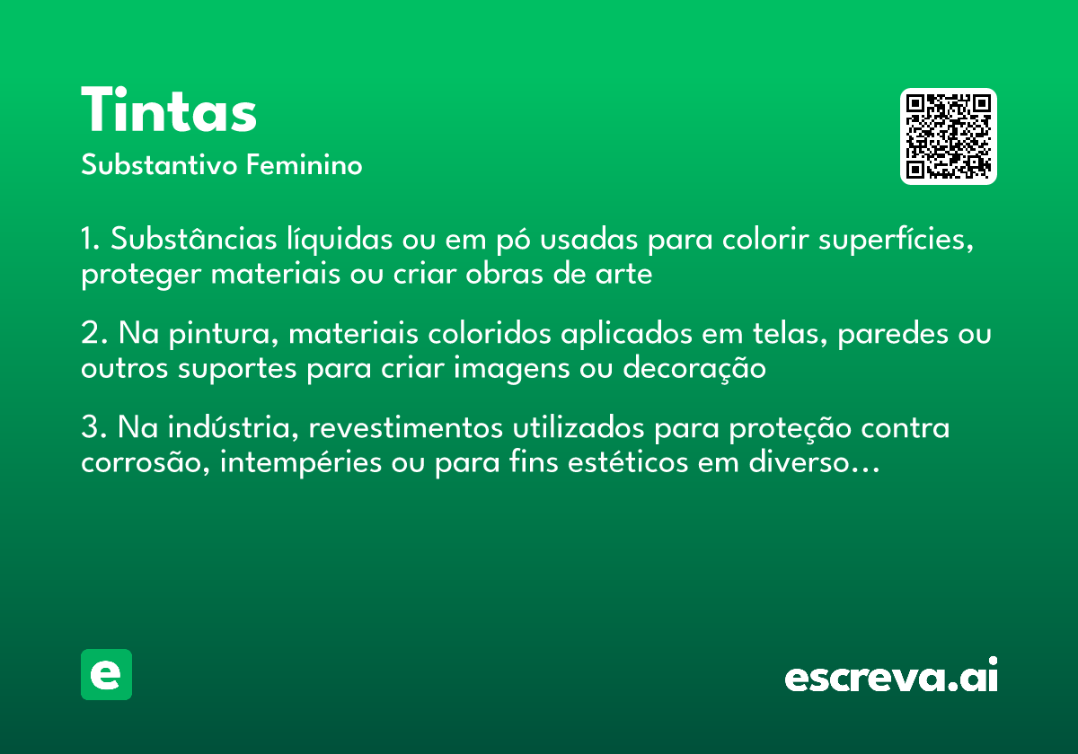 tintas