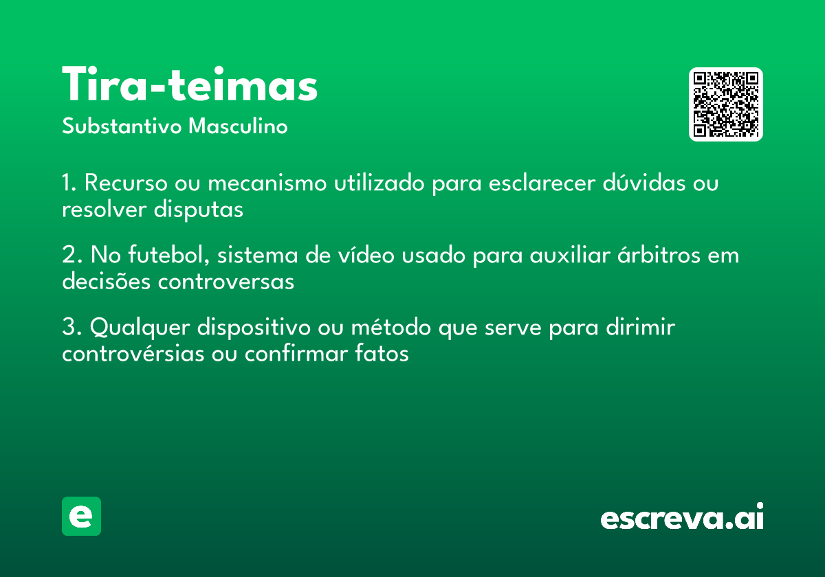 tira-teimas