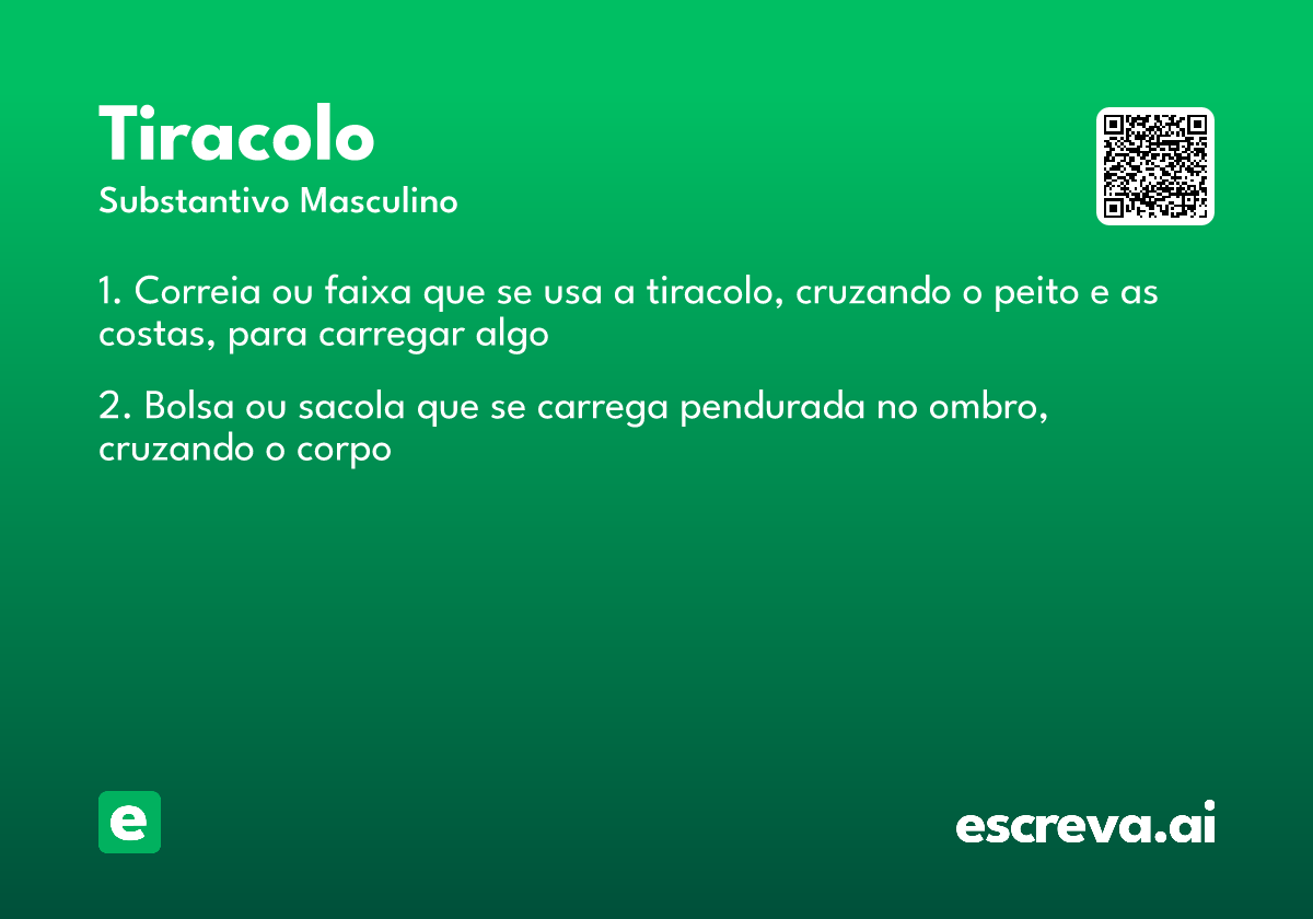 tiracolo