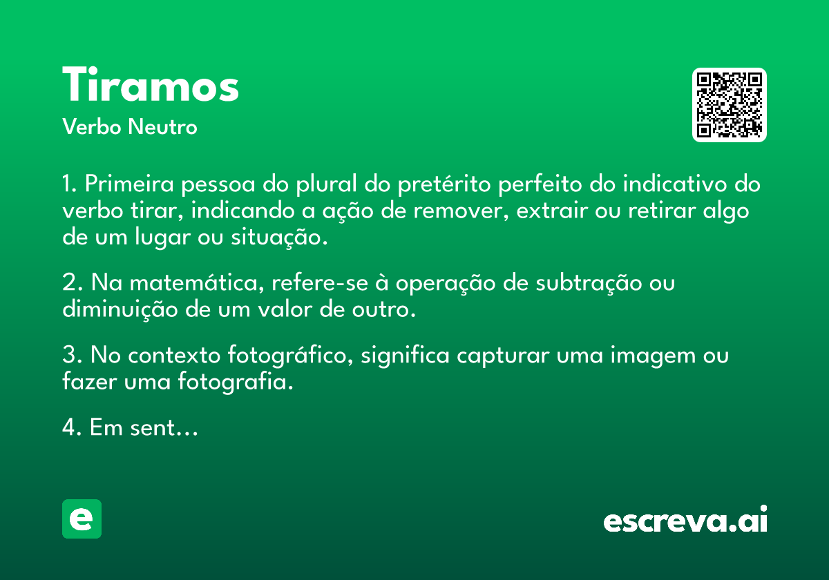 tiramos