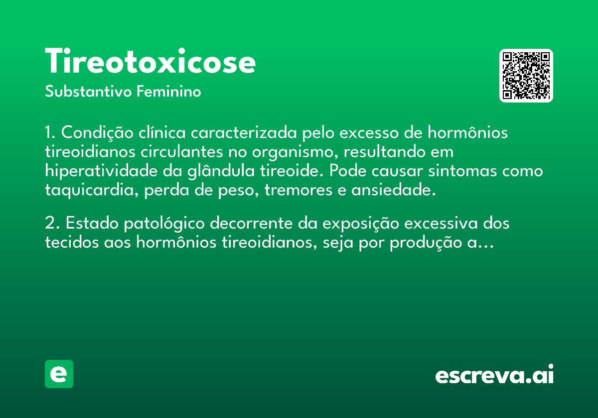 tireotoxicose