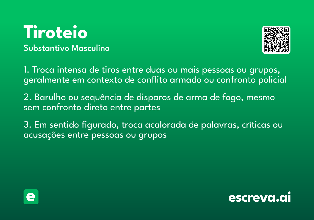 tiroteio