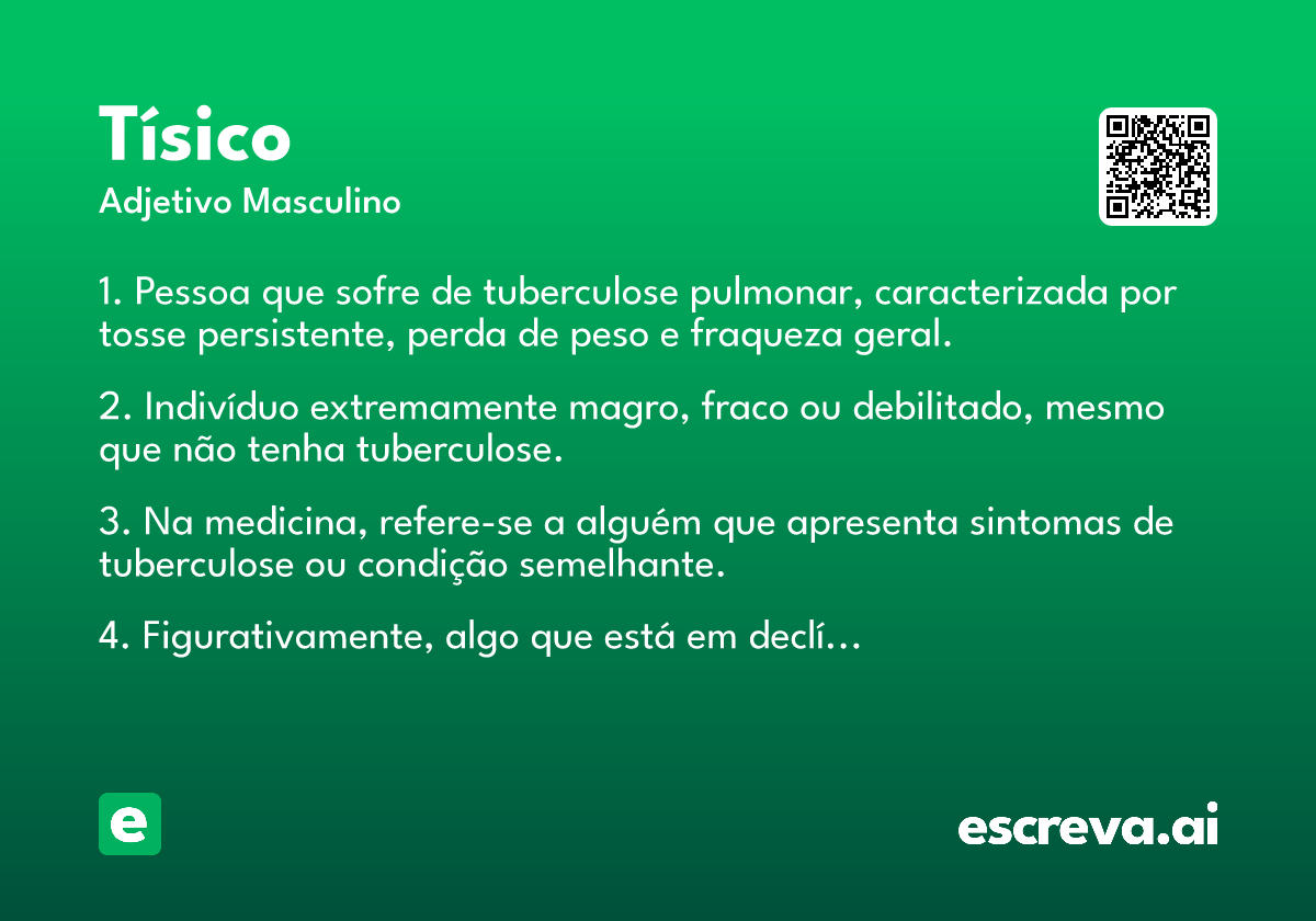 tísico