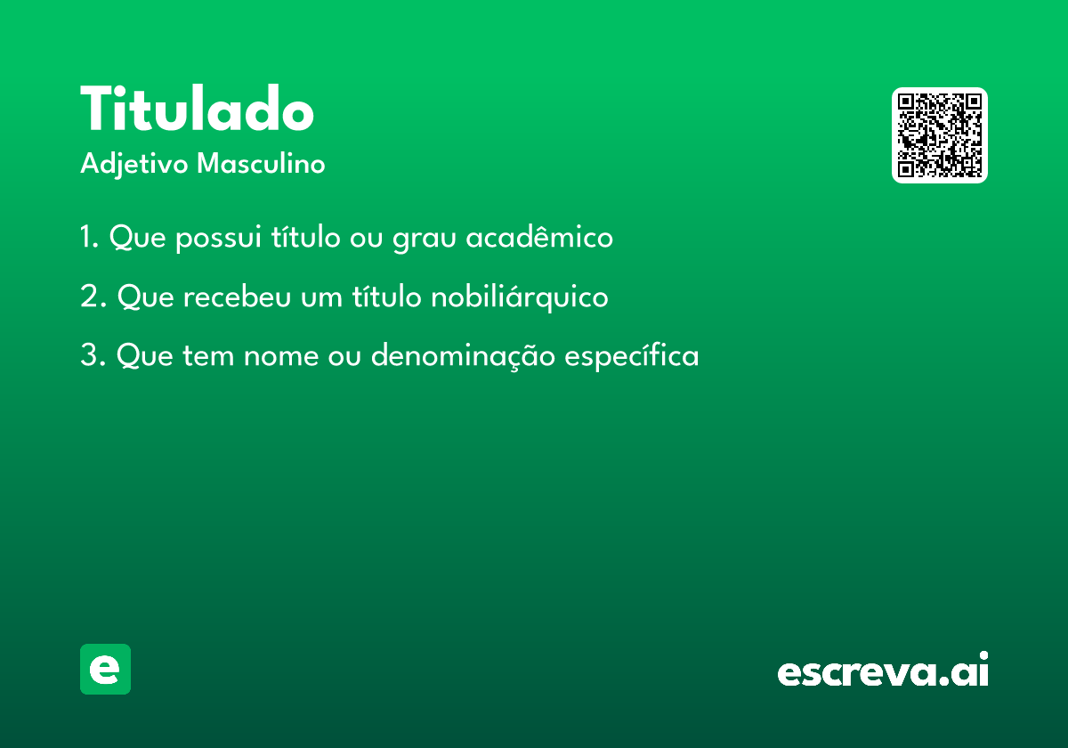 titulado