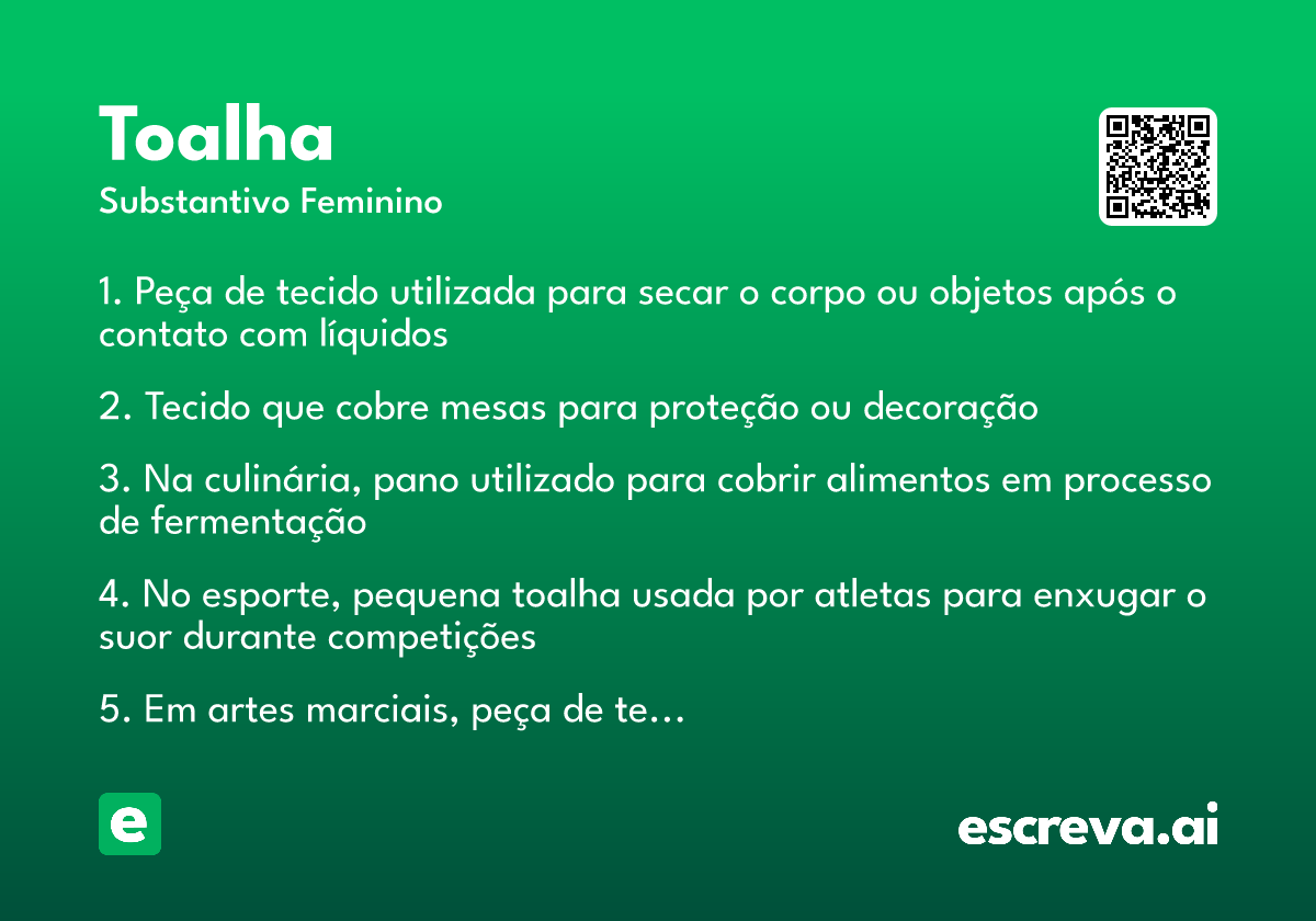 toalha