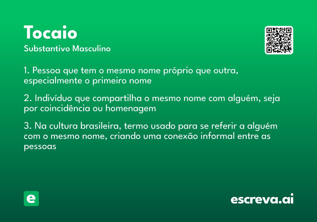 tocaio