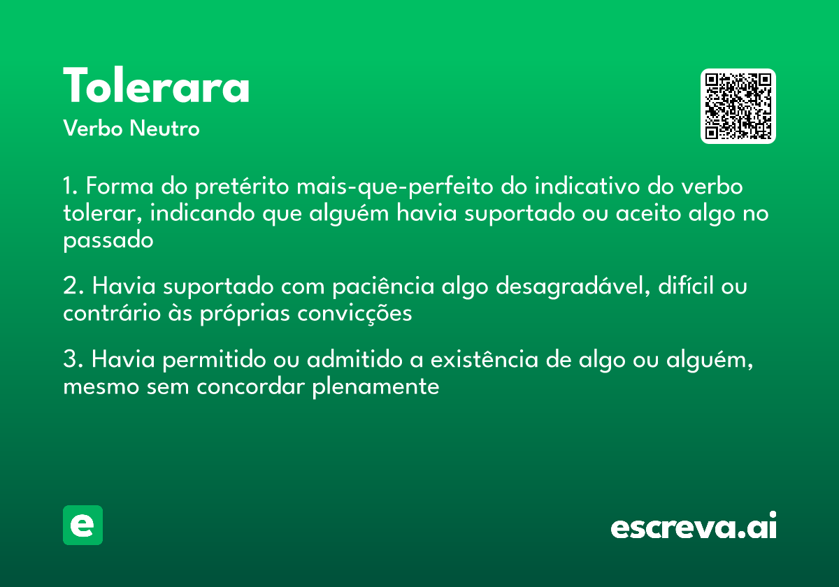 tolerara