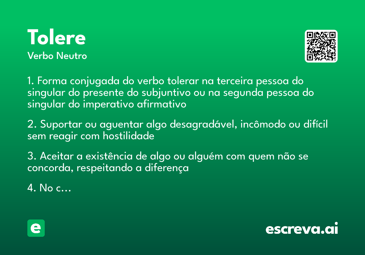 tolere