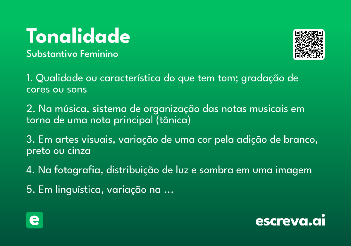 tonalidade