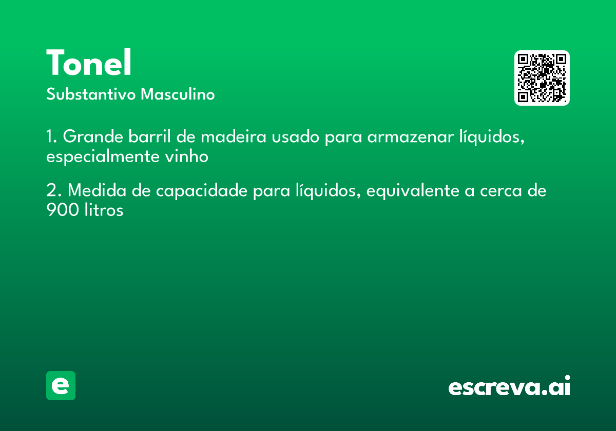 tonel
