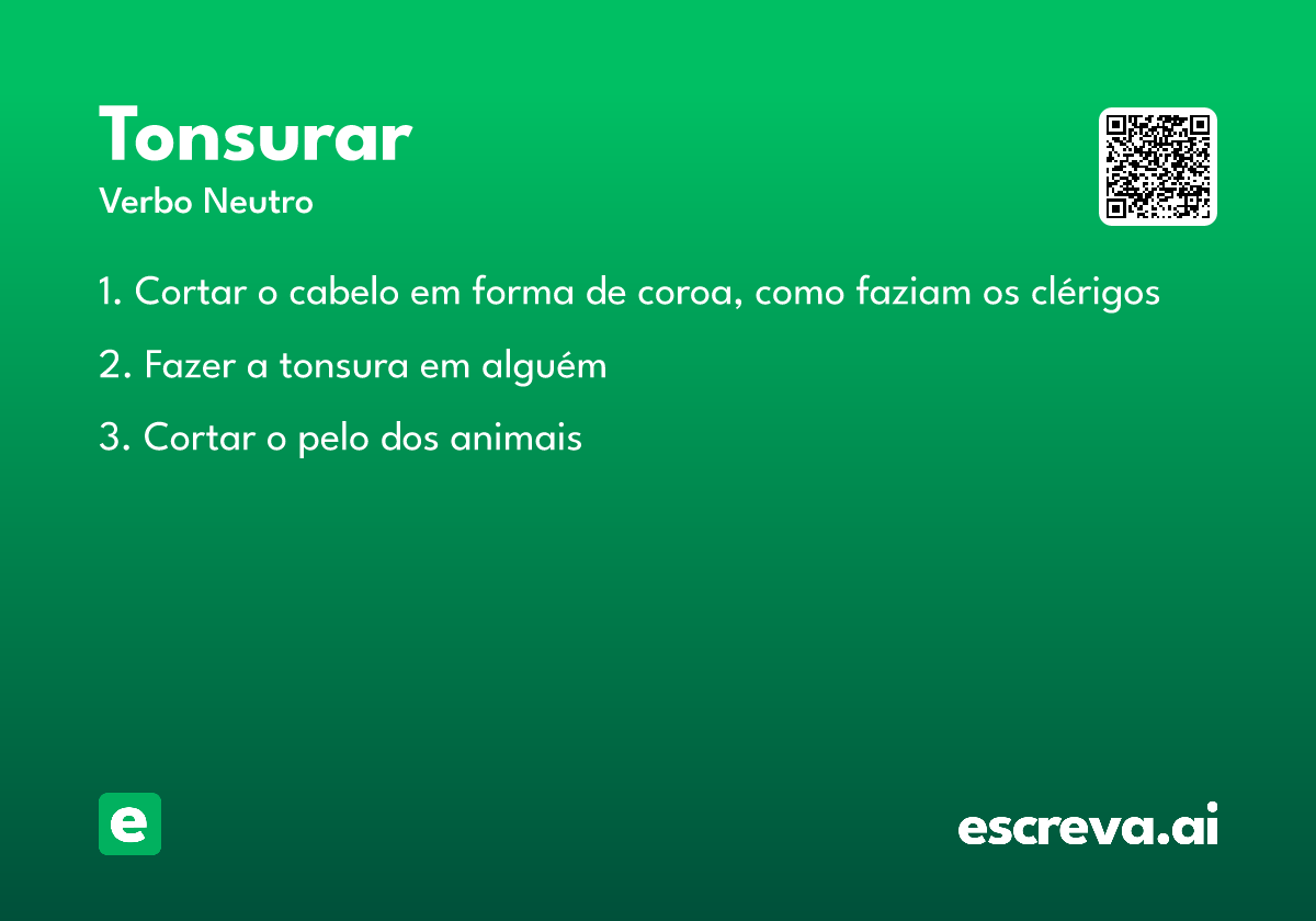 tonsurar