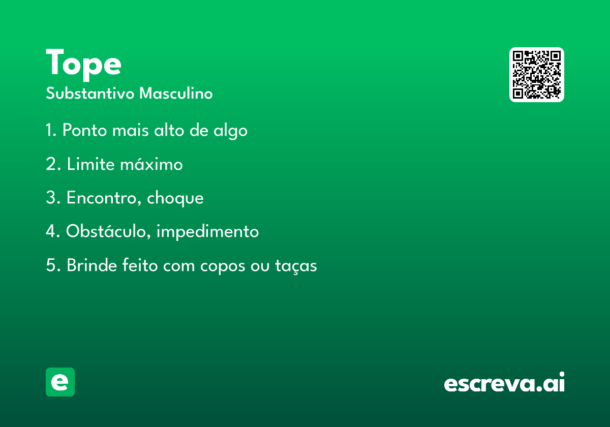 tope