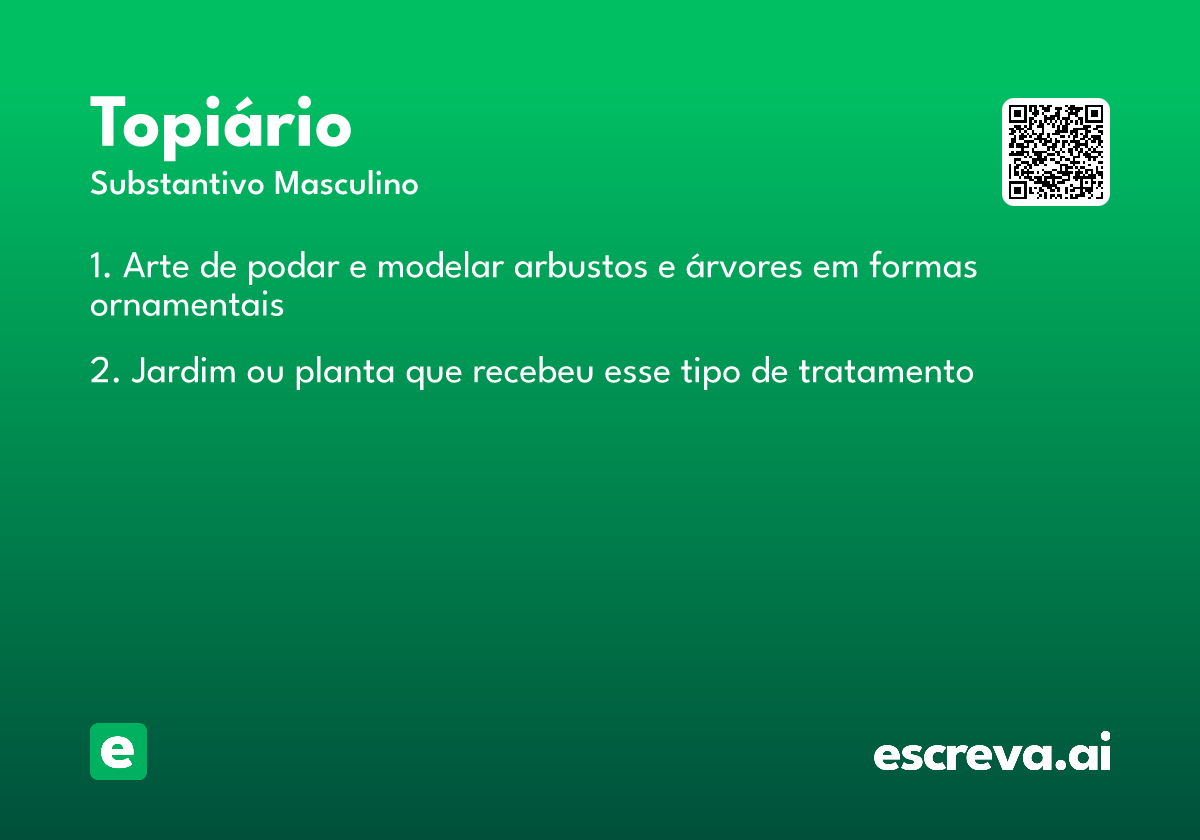 topiário