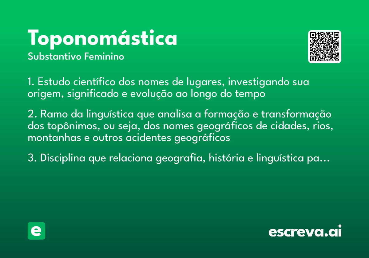 toponomástica