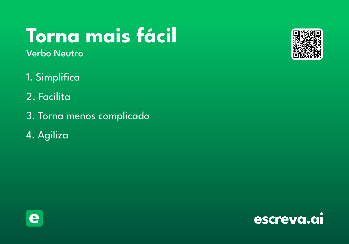 torna mais fácil