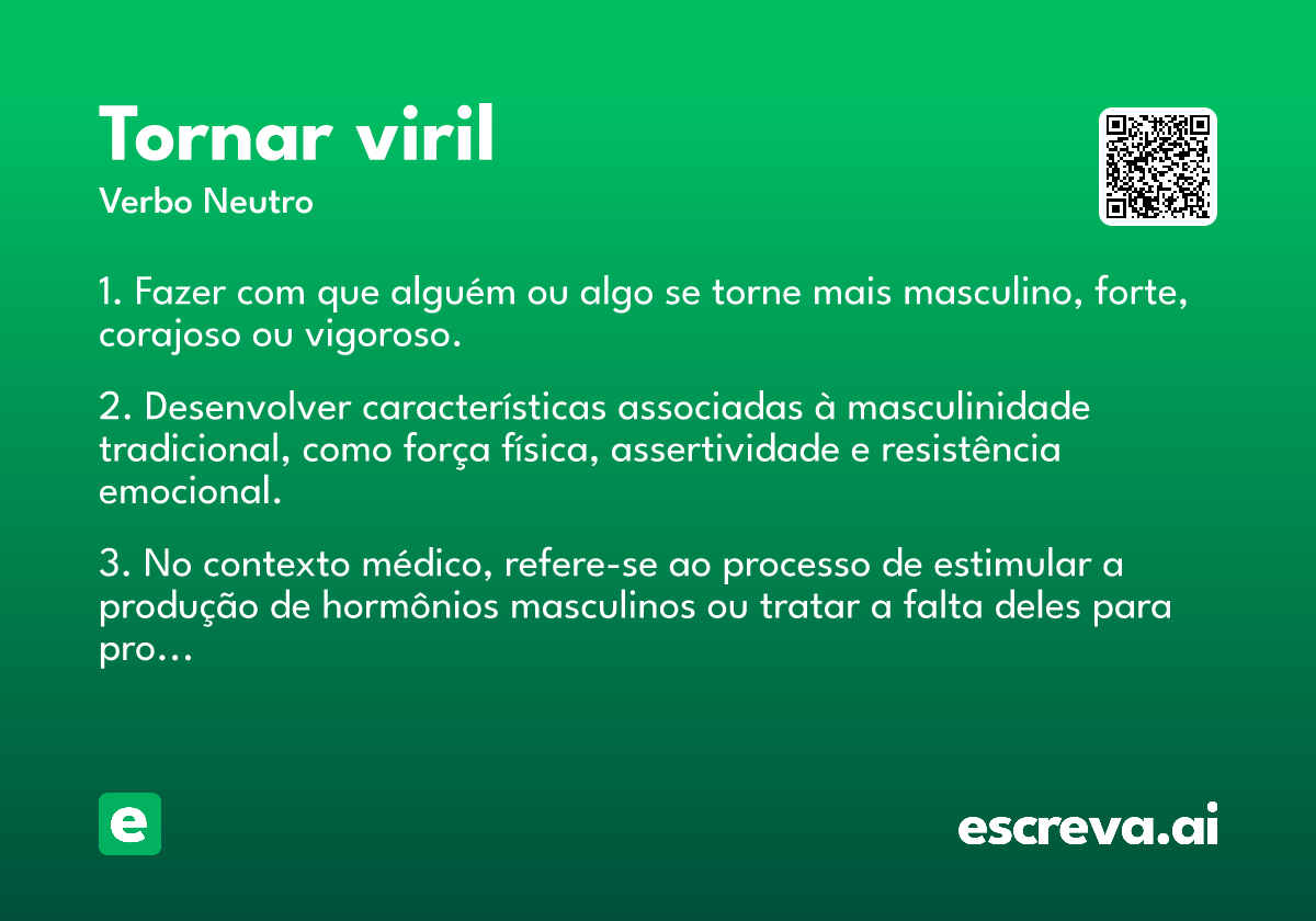 tornar viril
