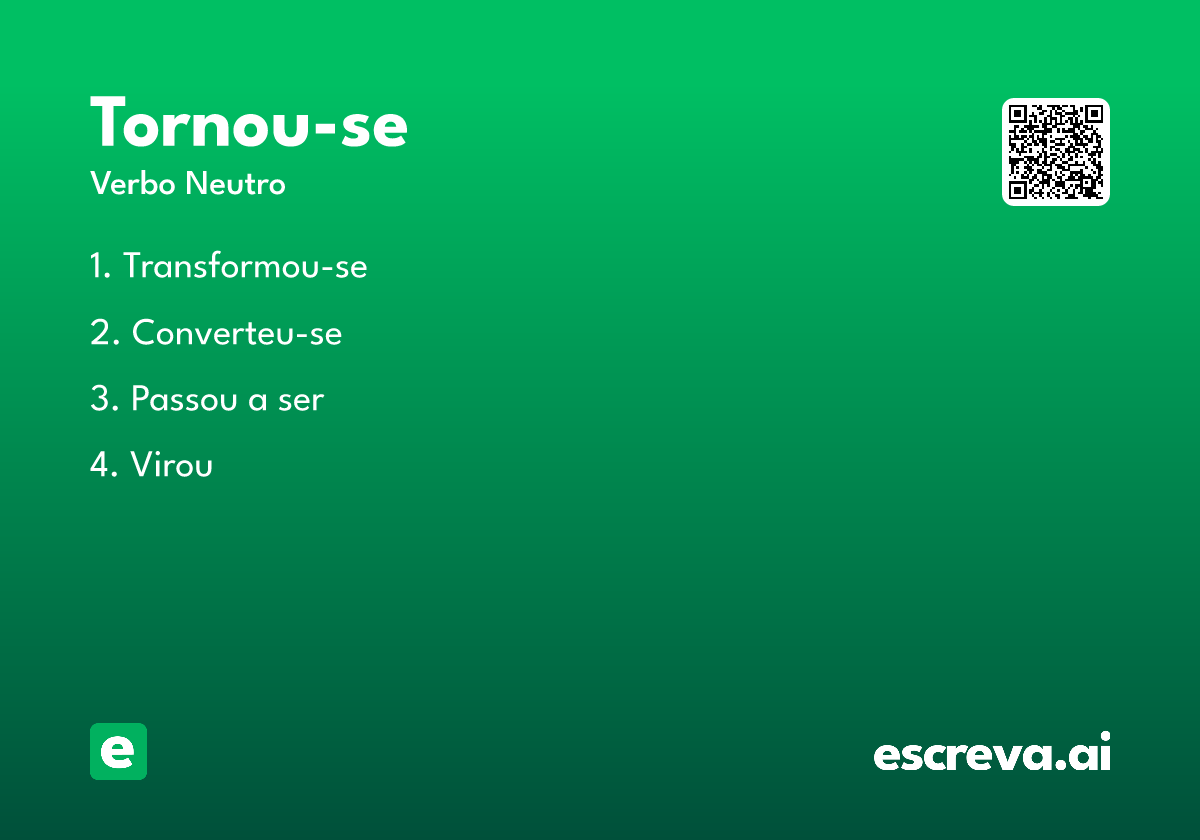 tornou-se