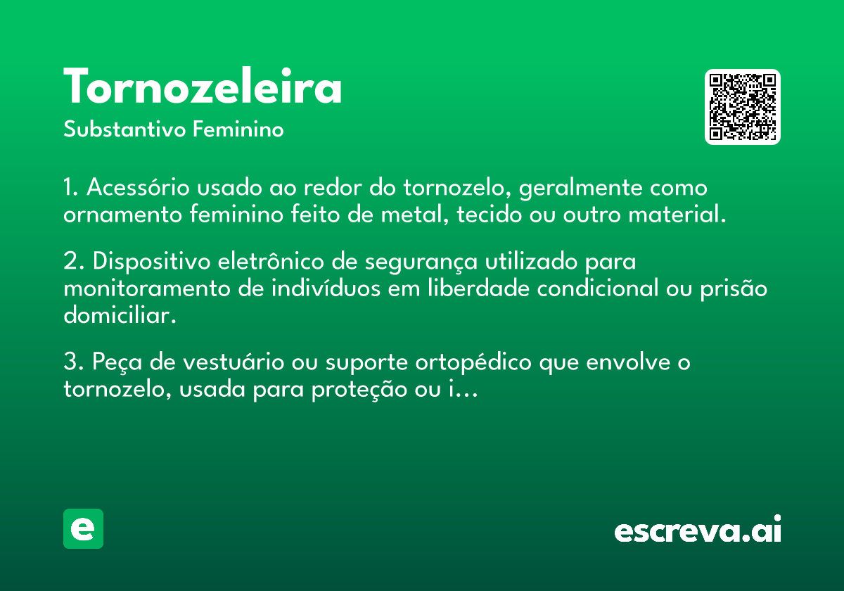 tornozeleira