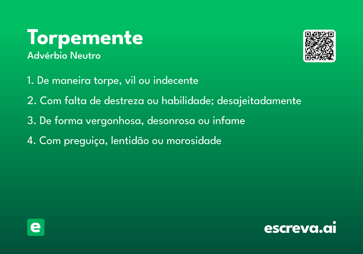 torpemente